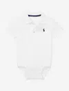 Polo Ralph Lauren Baby Boys Logo Bodysuit In White