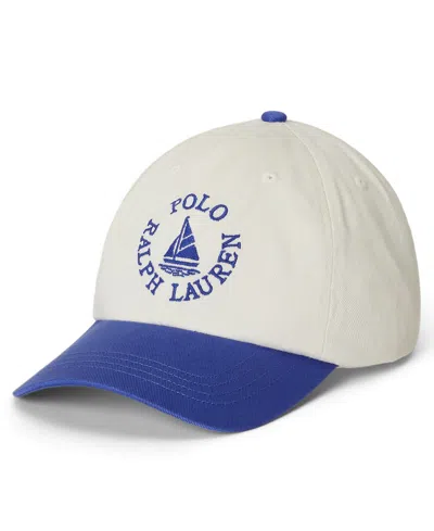 Polo Ralph Lauren Kids' Baby Boys' Logo Detail Chino Ball Cap