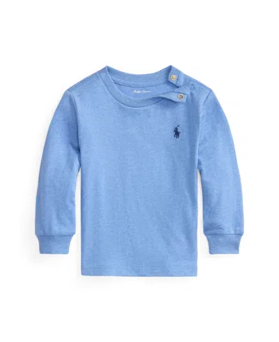 Polo Ralph Lauren Baby Boys Long Sleeve T-shirt In Blue