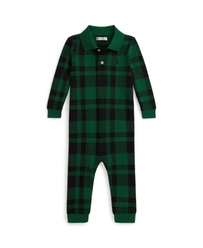 Polo Ralph Lauren Baby Boys Mesh Coverall In Multi