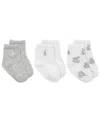 Polo Ralph Lauren Baby Boys Or Baby Girls Assorted Socks, Pack Of 3 In Gray