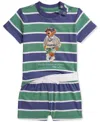 Polo Ralph Lauren Baby Boys Polo Bear Tee & Shorts Set