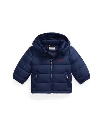 POLO RALPH LAUREN BABY BOYS RIPSTOP DOWN HOODED JACKET