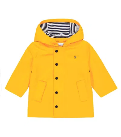 Polo Ralph Lauren Baby Raincoat In Slicker Yellow