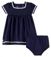 Polo Ralph Lauren Baby Cotton Polo Dress In Blue