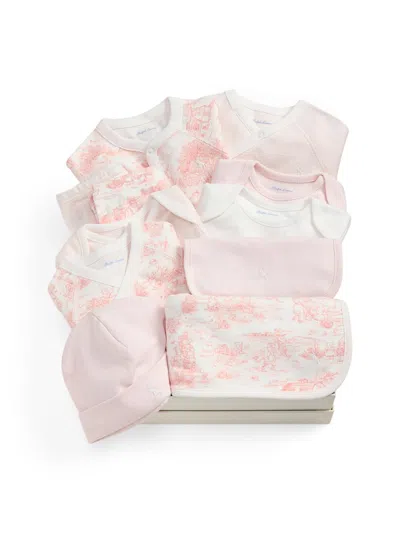Polo Ralph Lauren Baby Girl's Cotton Interlock 12-piece Gift Set In Multi