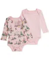Polo Ralph Lauren Baby Girls 2-pk. Cotton Bodysuits In Pink