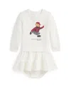 Polo Ralph Lauren Dress Set With Shorts In White