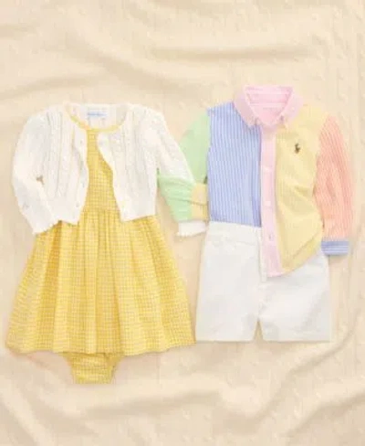 Polo Ralph Lauren Baby Girls Boys Easter Matching Moment In Multi