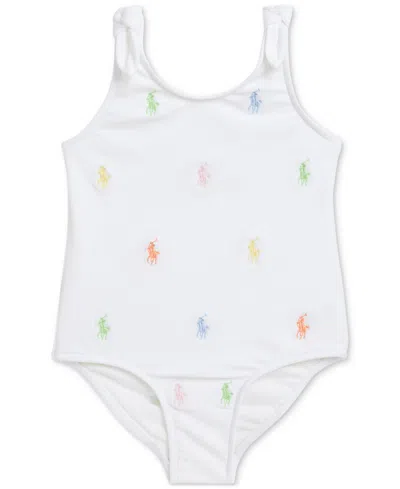 Polo Ralph Lauren Baby One-piece Swimsuit In White