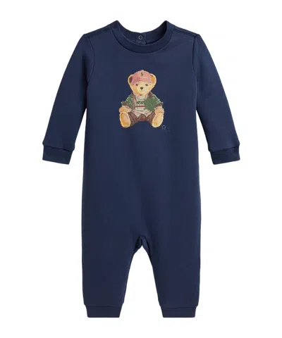 Polo Ralph Lauren Baby Onepiece Jumpsuit In Blue