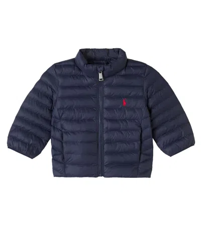 Polo Ralph Lauren Baby Quilted Puffer Jacket In Blue