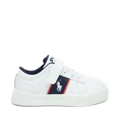 Polo Ralph Lauren Kids' Baby Shoes White-navy In Other