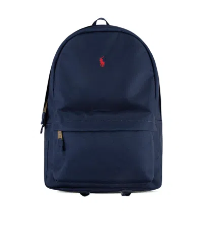 Polo Ralph Lauren Backpack In Blue