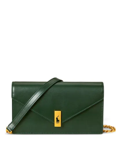 Polo Ralph Lauren Bag Wallet With Logo In Green