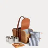 Polo Ralph Lauren Bailey Wine & Cheese Tote In Saddle