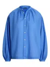 Polo Ralph Lauren Balloon-sleeve Button-up Shirt