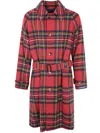 Polo Ralph Lauren Balm Single Breasted Top Coat Clothing In Multi