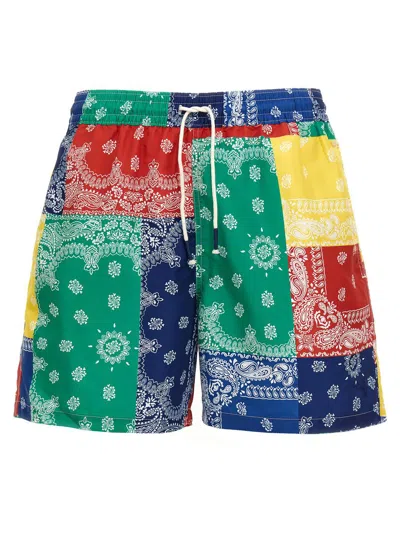 Polo Ralph Lauren Bandana Beachwear In Multicolor