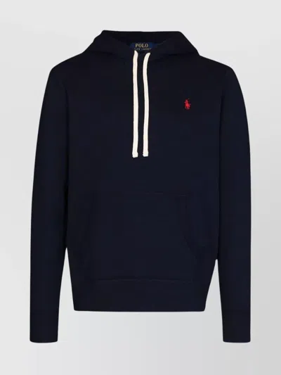 POLO RALPH LAUREN BANDED HEM LOGO HOODIE