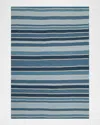 Polo Ralph Lauren Barragan Stripe Hand Woven Rug In Horizon