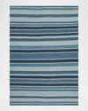 Polo Ralph Lauren Barragan Stripe Hand Woven Rug In Horizon