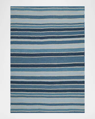 Polo Ralph Lauren Barragan Stripe Hand Woven Rug In Horizon