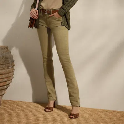 Polo Ralph Lauren Barrett Slim Denim Jean In Dusty Sage