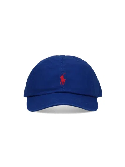 Polo Ralph Lauren Baseball Cap Logo In Blue