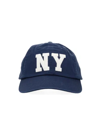 Polo Ralph Lauren Baseball Cap "ny" In Blue