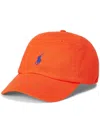Polo Ralph Lauren Cotton Polo Pony Baseball Cap In Orange