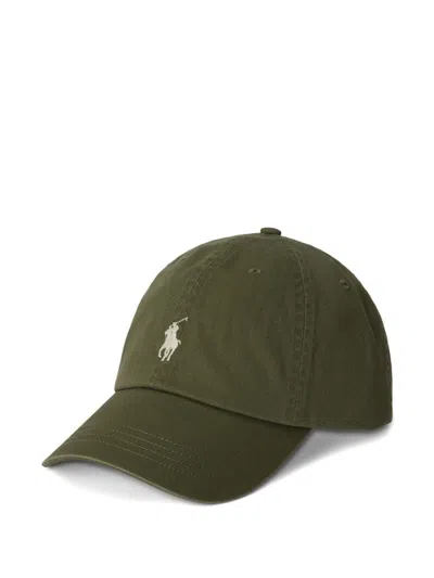 Polo Ralph Lauren Baseball Cap With Logo In Green