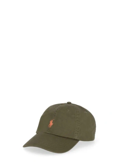 Polo Ralph Lauren Baseball Hat With Pony In Grey