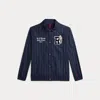 Polo Ralph Lauren Toddler And Little Boys Striped Letterman Coach's Jacket In Pinstripe
