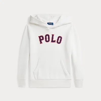 POLO RALPH LAUREN BASEBALL-LOGO FLEECE HOODIE