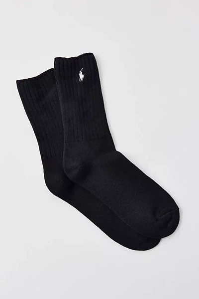 POLO RALPH LAUREN BASIC CREW SOCK IN BLACK, WOMEN'S AT URBAN OUTFITTERS