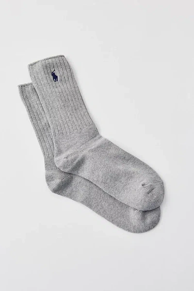 Polo Ralph Lauren Basic Crew Sock In Grey, Women's At Urban Outfitters