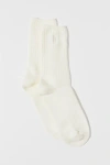 Polo Ralph Lauren Basic Crew Sock In Ivory, Women's At Urban Outfitters