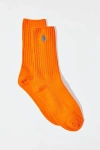 Polo Ralph Lauren Basic Crew Sock In Orange, Women's At Urban Outfitters