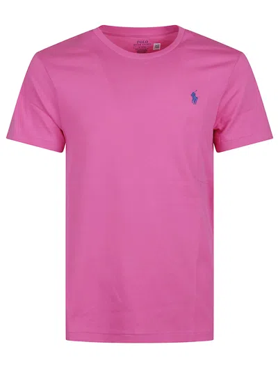 Polo Ralph Lauren Basic Logo T-shirt In Pink