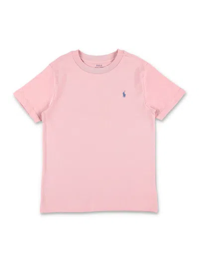 Polo Ralph Lauren Kids' Basic T-shirt In Rose