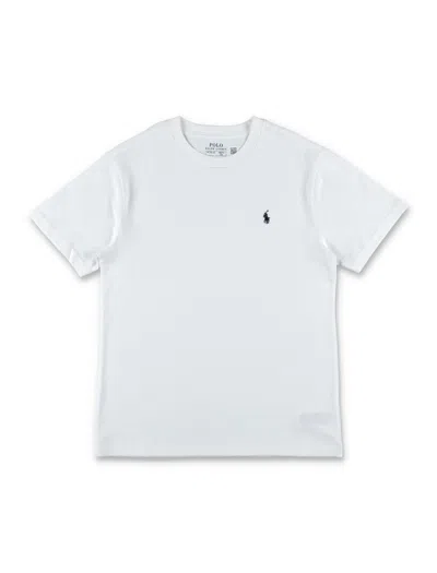 Polo Ralph Lauren Kids' Basic T-shirt In White