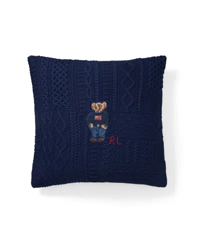 Polo Ralph Lauren Baybrook Decorative Pillow, 20" X 20" In Blue