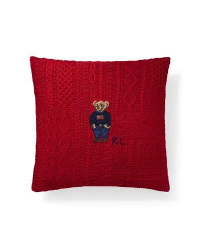 Polo Ralph Lauren Baybrook Decorative Pillow, 20" X 20" In Red