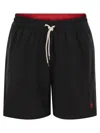 Polo Ralph Lauren Classic Traveler Swim Shorts 14.6 Cm Black In Black