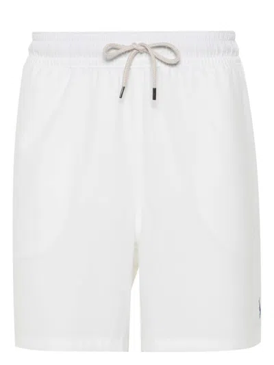 Polo Ralph Lauren Beach Boxers In White