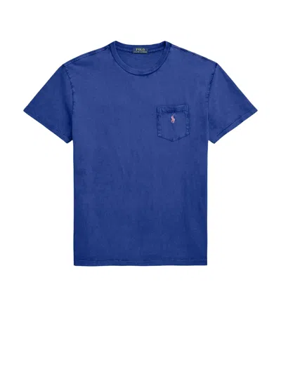 Polo Ralph Lauren Beach Royal T-shirts And Polos In Blue