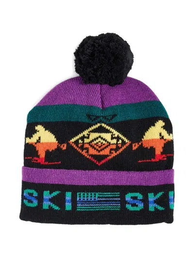 Polo Ralph Lauren Beacon Skier Beanie Hat In Multi