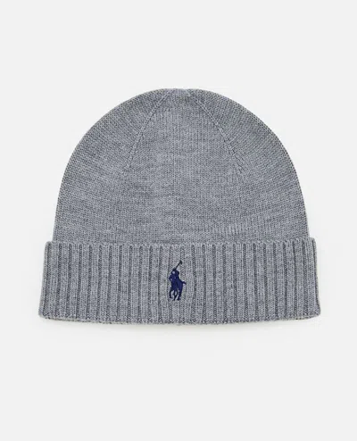 Polo Ralph Lauren Beanie In Grey