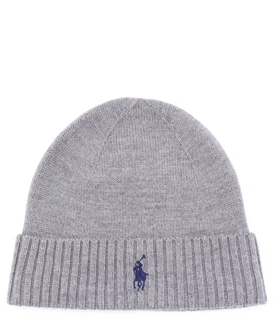 Polo Ralph Lauren Beanie In Grey